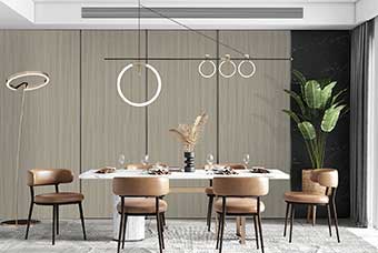 贵阳轻奢风格-餐厅