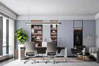 贵阳轻奢风格-书房