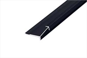 贵阳航空纤维墙咔铝合金阳角线（哑黑氧化）