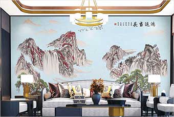 贵阳森佰汇航空纤维墙咔(鸿运当头)